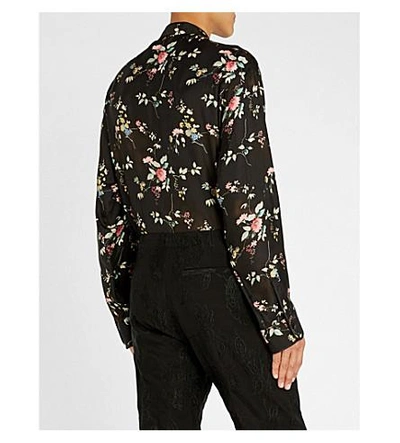 Shop Haider Ackermann Freesia Regular-fit Shirt In Black