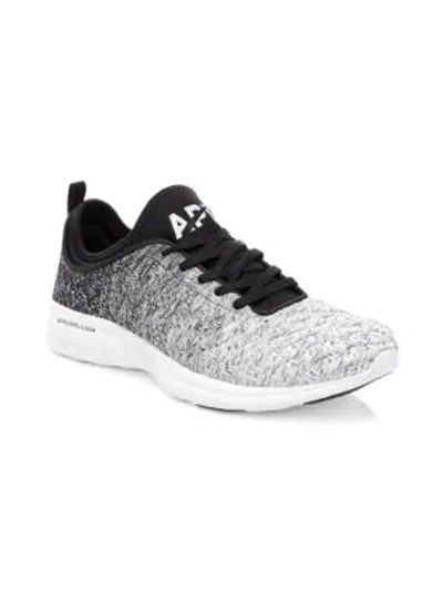 Shop Apl Athletic Propulsion Labs Men's Men's Technloom Phantom Sneaker In Black White