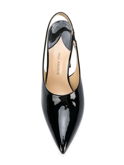 Shop Paul Andrew Sling Back Pump In Black