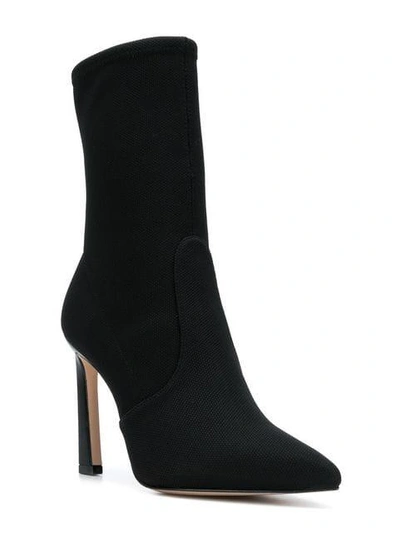 Shop Stuart Weitzman Rapture Boots In Black