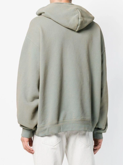 Shop Yeezy Oversized Hoodie - Blue