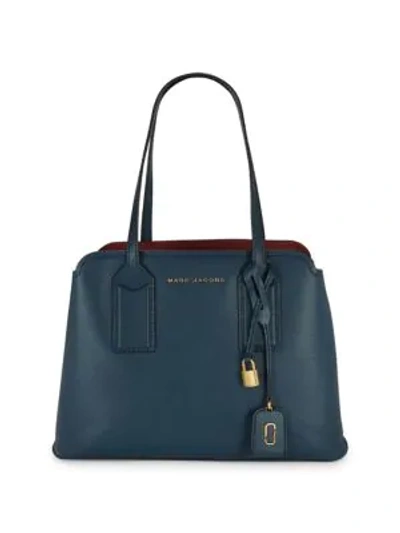 Marc jacobs editor tote blue online sea