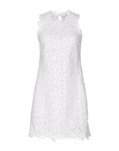 Shop Michael Michael Kors Short Dress In White