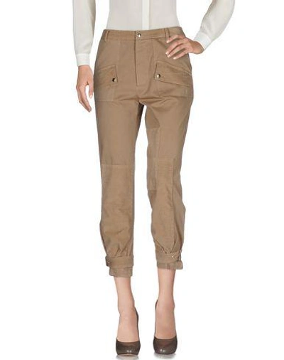 Shop Band Of Outsiders Casual Pants In Beige