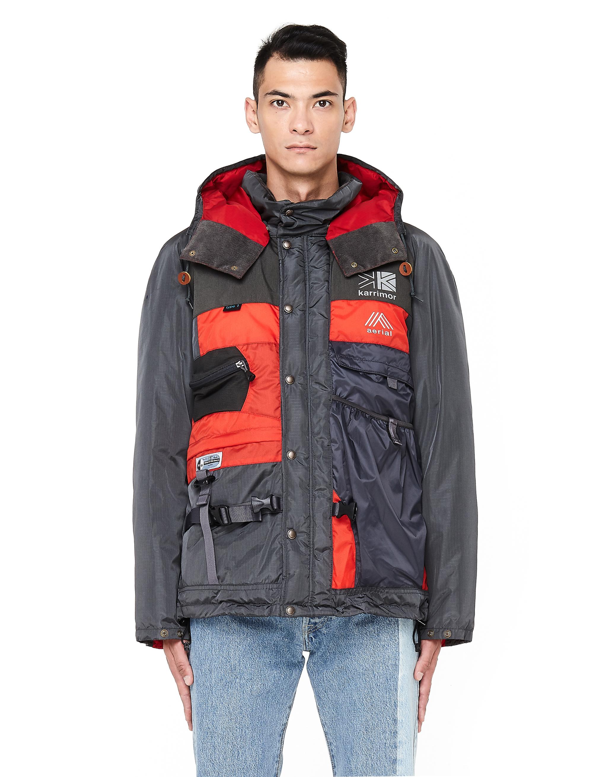 Junya Watanabe Karrimor Backpack Detailing Puffer Jacket In Grey | ModeSens