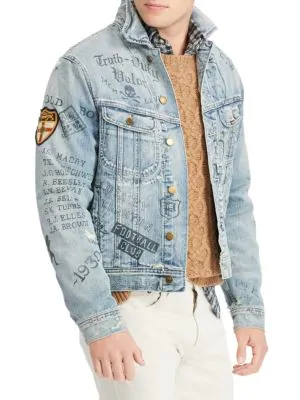 polo ralph lauren denim trucker jacket