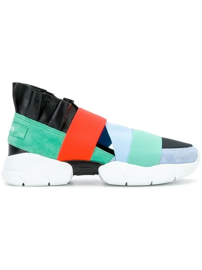 Shop Emilio Pucci City Up Slip-on Sneakers In Blue