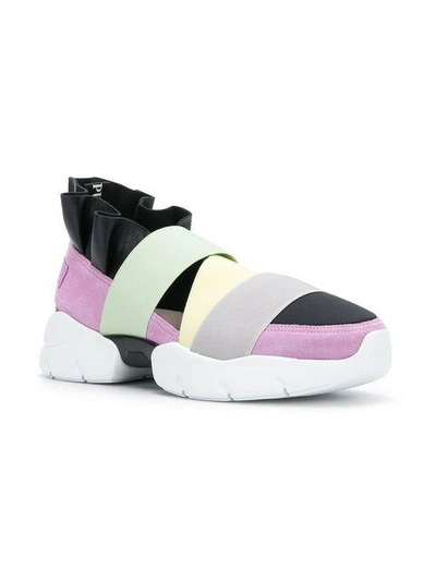 Shop Emilio Pucci City Up Slip-on Sneakers In Pink