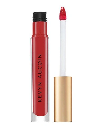 Shop Kevyn Aucoin The Molten Matte Liquid Lipstick, 0.1 Oz. In Julia