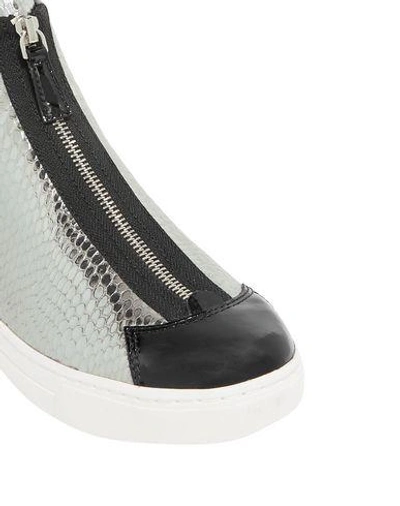 Shop Marc By Marc Jacobs Sneakers In Silver