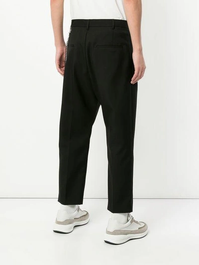 regular fit tailored trousers