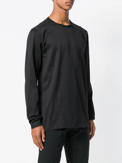 Shop Transit Crew Neck Sweatshirt - Black