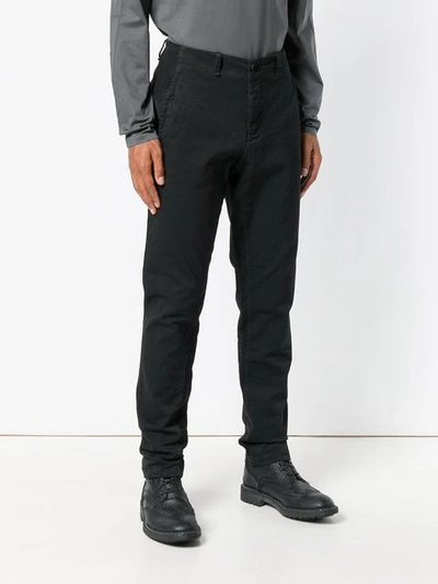 Shop Transit Slim-fit Trousers - Black