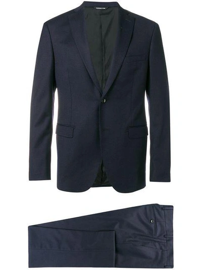 Shop Tonello Two-piece Formal Suit - Blue