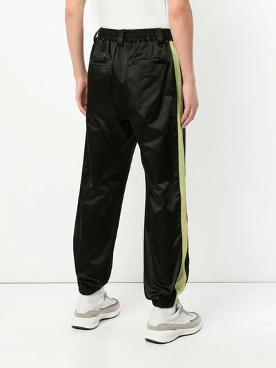 Shop Song For The Mute Tailored Track Pants In Black