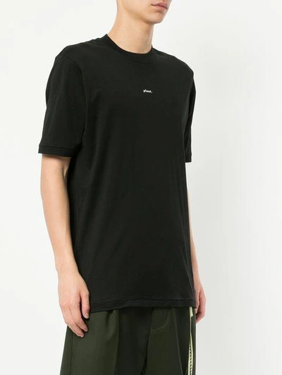 Shop Song For The Mute Short Sleeved T-shirt - Black