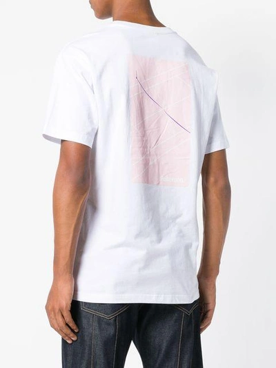 Shop Paterson Logo Print T In White