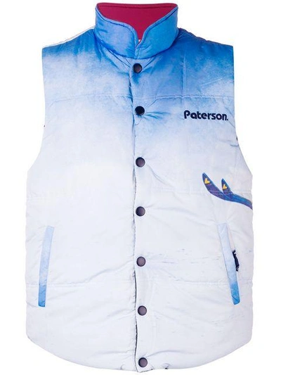 Shop Paterson Sleeveless Button In Blue
