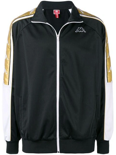 Shop Kappa Side Panel Jacket - Black