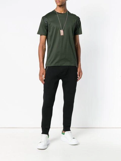 Shop Les Hommes Short Sleeved T-shirt - Green