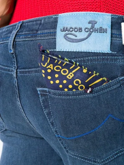 Shop Jacob Cohen Skinny-fit Jeans - Blue