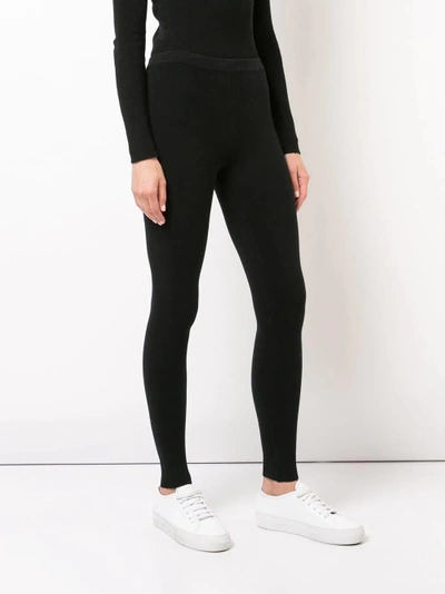 Shop Alexandra Golovanoff Black Leggings