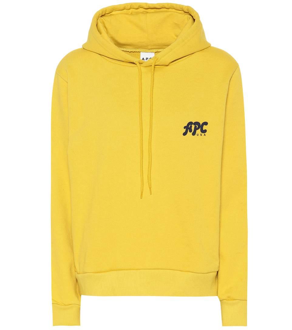 apc yellow hoodie