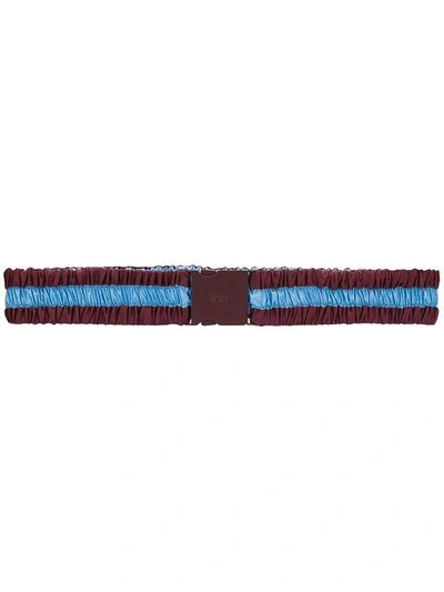 Shop N°21 Elasticated Belt In Brown