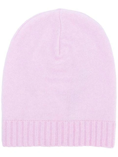 Shop Laneus Basic Beanie Hat - Pink