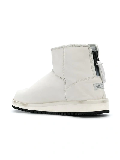Shop Suicoke Tabi Toe Ankle Boots In White