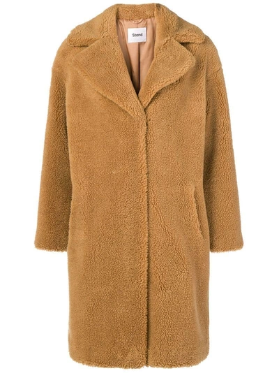 Shop Stand Studio Camille Shearling Coat