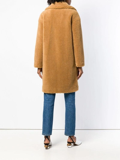 Shop Stand Studio Camille Shearling Coat