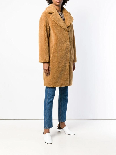Shop Stand Studio Camille Shearling Coat