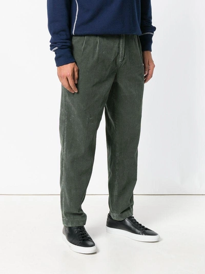 Shop Closed Corduroy Trousers In Green