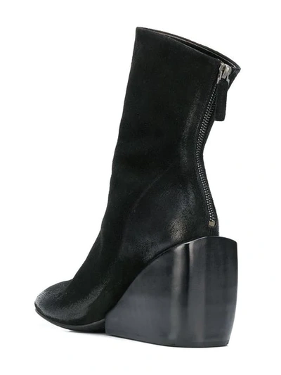 Shop Marsèll Block Heel Boots In Black