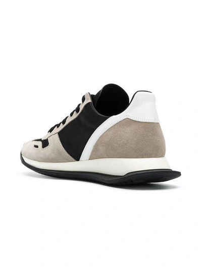 Shop Rick Owens Lace-up Sneakers In Black