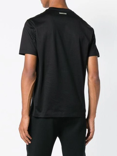 Shop Les Hommes Embroidered T-shirt - Black