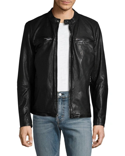 Shop Karl Lagerfeld Karl Moto Jacket In Nocolor