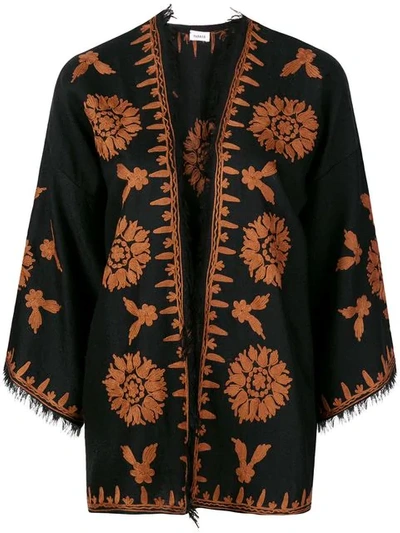 Shop P.a.r.o.s.h Embroidered Loose Jacket