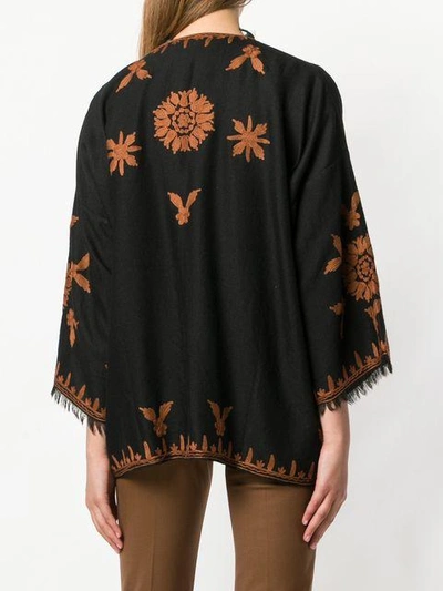 Shop P.a.r.o.s.h Embroidered Loose Jacket