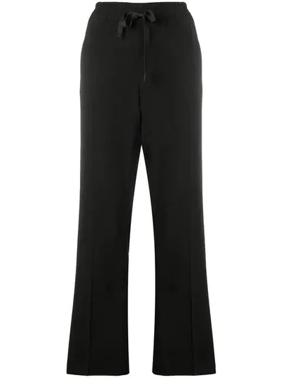 Shop Zadig & Voltaire Zadig&voltaire Side Striped Trousers - Black