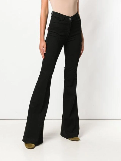 Shop Pt05 Flared Jeans - Black