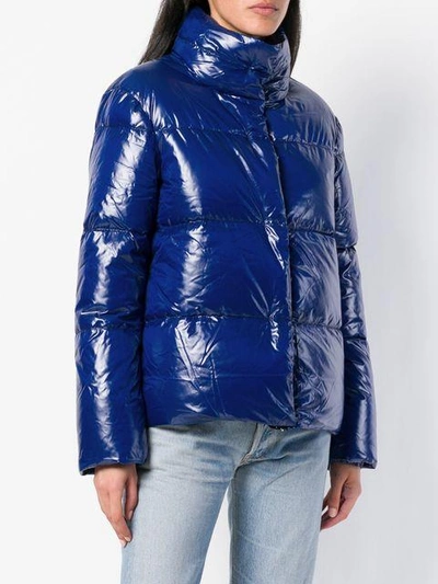 Shop Duvetica Padded Jacket In Blue