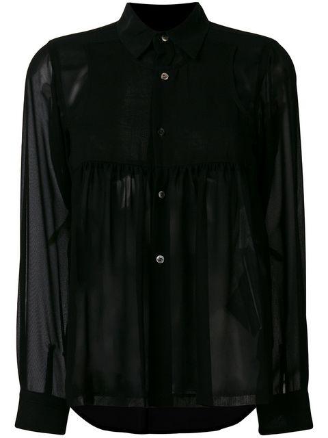 comme des garcons blouse