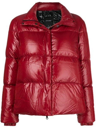 Shop Duvetica Padded Jacket - Red