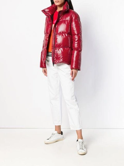 Shop Duvetica Padded Jacket - Red