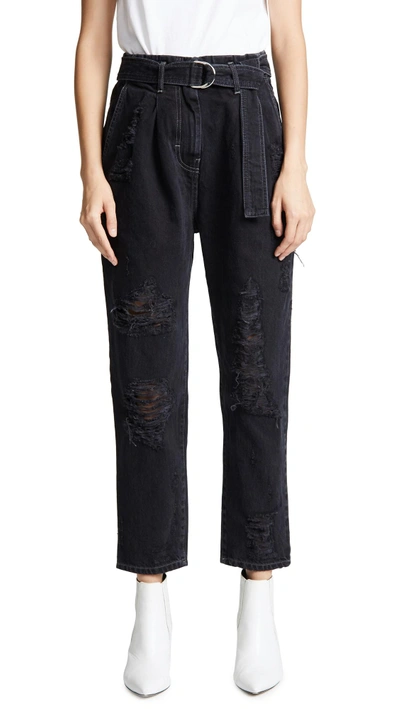 Shop Iro.jeans Muylo Jeans In Black Washed Grey