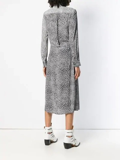 Shop Rag & Bone Karen Printed Dress - Grey