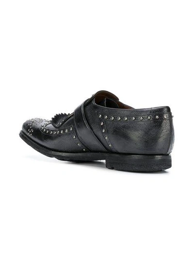 Shop Church's Studded Monk Shoes - Black