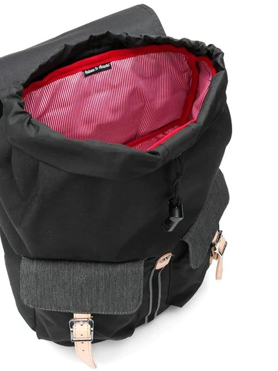 Shop Herschel Supply Co . Flap Pocket Backpack - Black